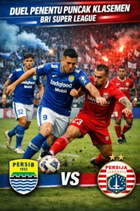 Read more about the article Persib Bandung vs Persija Jakarta: Duel Penentu Puncak Klasemen BRI Super League